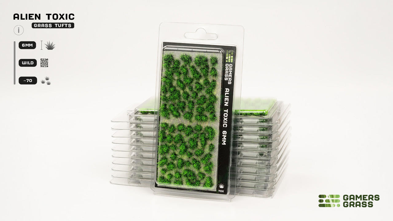 Gamers Grass Alien Toxic Tuft 6mm GGA-TX